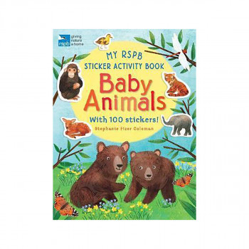 My RSPB Sticker Activity Book: Baby Animals 