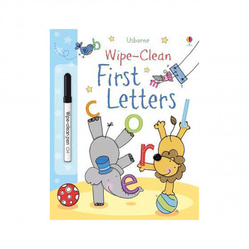 Wipe-clean First Letters 