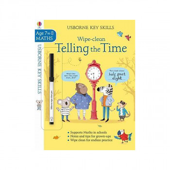 Wipe-clean Telling the Time 7-8 