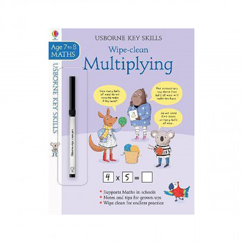 Wipe-Clean Multiplying 7-8 