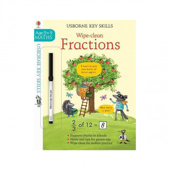 Wipe-clean Fractions 8-9 