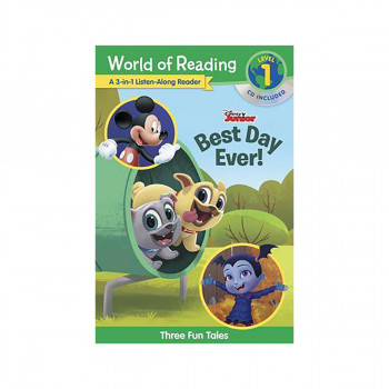 Disney Jr.'s Best Day Ever! : 3-In-1 Listen-Along Reader 
