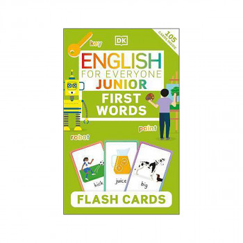 English for Everyone Junior First Words Flash Cards 