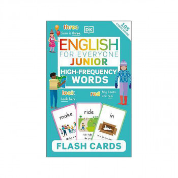 English for Everyone Junior High-Frequency Words Flash Cards 