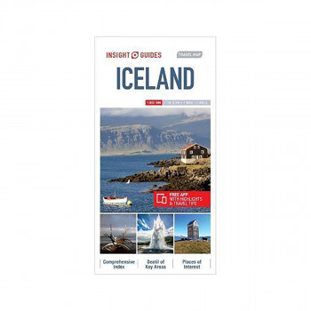 Insight Guides Travel Map Iceland 