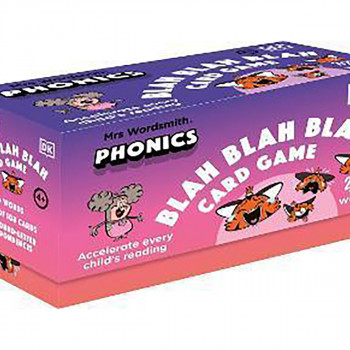 Mrs Wordsmith Phonics Blah Blah Blah Card Game, Ages 4-7 (Early Years and Key St 