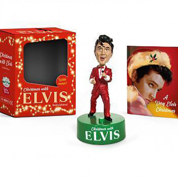 Christmas with Elvis Bobblehead 