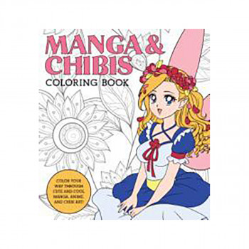 Manga & Chibis Coloring Book 