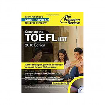 Cracking The Toefl Ibt With Audio Cd, 2016 Edition 