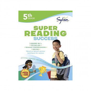 5th Grade Jumbo Reading Success Workbook : 3 Books in 1-- Vocabulary Success, Re 