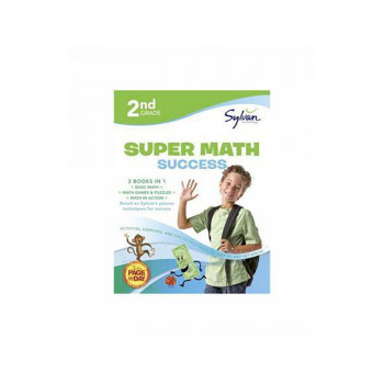 2nd Grade Jumbo Math Success Workbook : 3 Books in 1--Basic ic Math, Math Games 