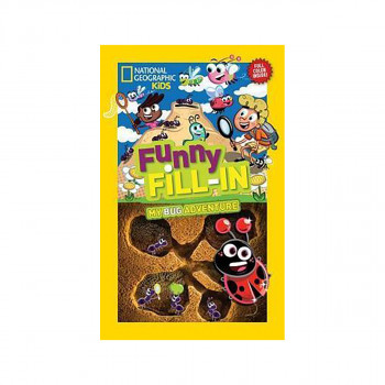 Nat Geo Kids Funny Fill-In My Bug Adventure 