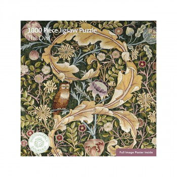 Adult Sustainable Jigsaw Puzzle V&A: The Owl 