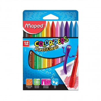 Мрсни боици, Maped, Color'Peps Plasticlean, 1/12 