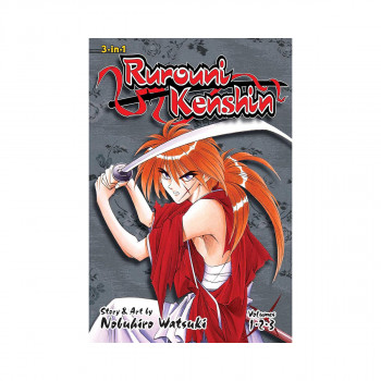 Rurouni Kenshin (3-in-1 Edition), Vol. 1: Includes vols. 1, 2 & 3 