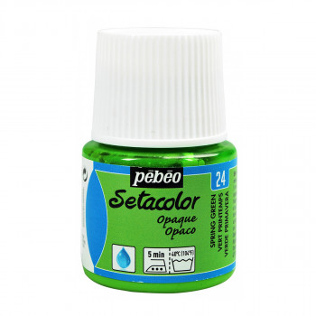 Боја за текстил, Pebeo, Setacolor Opaque, 45мл, spring green 