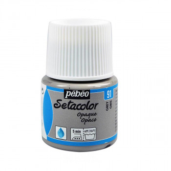 Боја за текстил, Pebeo, Setacolor Opaque, 45мл, grey 
