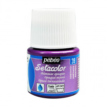 Боја за текстил, Pebeo, Setacolor Shimmer, 45мл, amethyst 