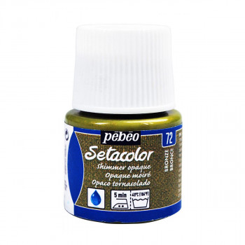Боја за текстил, Pebeo, Setacolor Shimmer, 45мл, bronze 