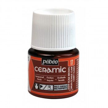Боја за керамика, Pebeo, Ceramic, 45 мл, light scale brown 