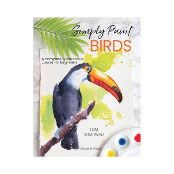 Simply Paint Birds: A complete watercolour course for beginners 
