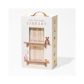 Our Very Little Library Board Book Set: A Foundational Language Vocabulary Board 