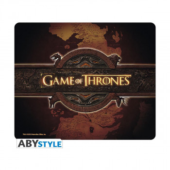 Подлога за глувче, Game Of Thrones, Logo and map 