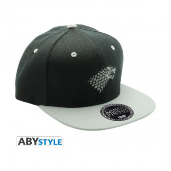 Капа, Game Of Thrones, Snapback Cap - Stark, црно-сива 