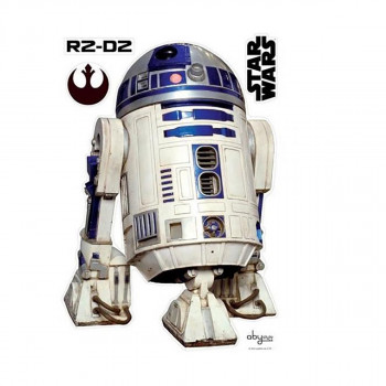 Ѕиден стикер, Star Wars, R2D2, природна големина 