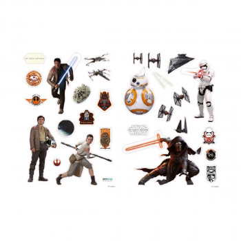 Сет ѕидни стикери, Star Wars, The Force Awakens 