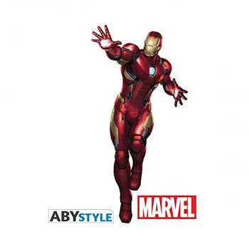 Ѕиден стикер, Marvel, Iron Man, природна големина 