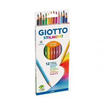 Моливи во боја, Giotto, Stilnovo Skin tones, 12 бои, Ø3.3 мм 