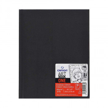 Скицник, Canson, One Art Book, 21.6 x 27.9 цм, 100г/м² 