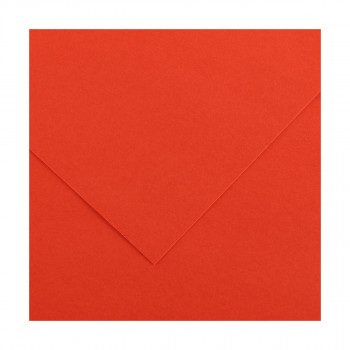 Хартија во боја, Canson, Colorline, 50 x 70 цм, 220 г/м² Tomato 14 