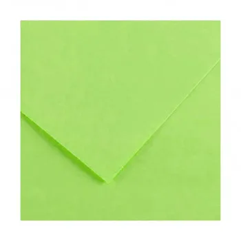 Хартија во боја, Canson, Colorline, 50 x 70 цм, 220 г/м² Apple Green 27 