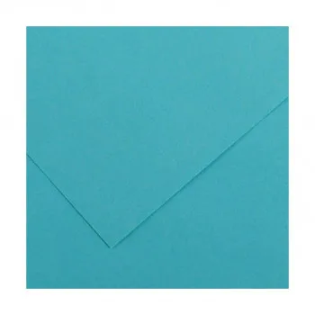 Хартија во боја, Canson, Colorline, 50 x 70 цм, 220 г/м² Turquoise Blue 25 