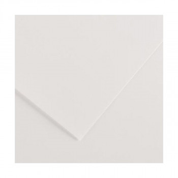 Хартија во боја, Canson, Colorline, 50 x 70 цм, 220 г/м², White 1 