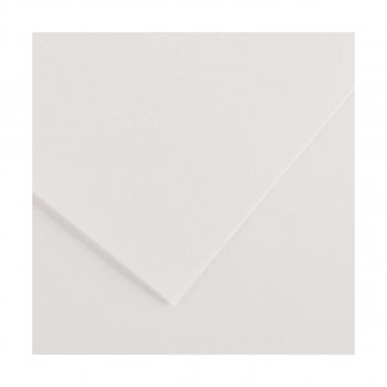 Хартија во боја, Canson, Colorline, 50 x 70 цм, 220 г/м², White 1 