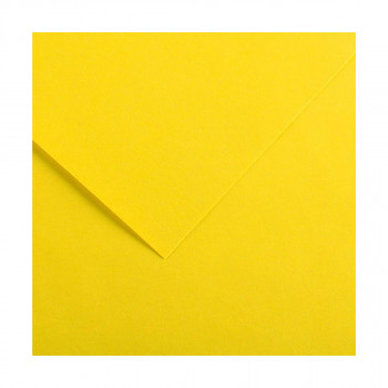 Хартија во боја, Canson, Colorline, 50 x 70 цм, 220 г/м², Canary Yellow 4 