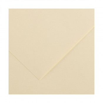Хартија во боја, Canson, Colorline, 50 x 70 цм, 220 г/м², Cream 2 