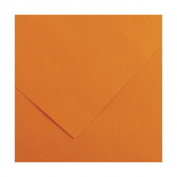 Хартија во боја, Canson, Colorline, 50 x 70 цм, 220 г/м², Orange 9 