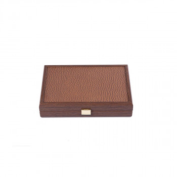 Карти за играње во кутија, Luxury Caramel Leatherette 