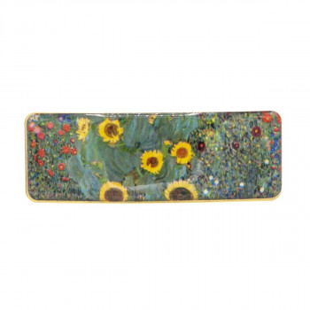 Шнола, Gustav Klimt, Farmgarden With Sunflowers 