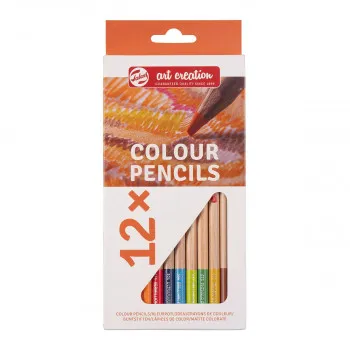 Сет моливи во боја, Talens Art Creation, Colour Pencils, 12 бои 