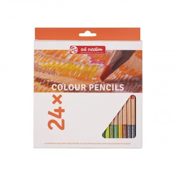Сет моливи во боја, Talens Art Creation, Colour Pencils, 24 бои 