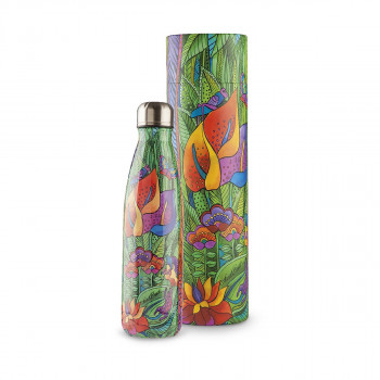 Термос, Laurel Burch - Jungle Songs, портокалов, 