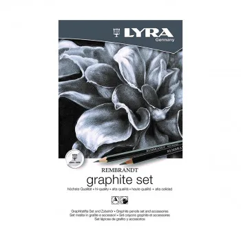 Сет графитни моливи во метална кутија, Lyra, Rembrandt - Graphite Set, 1/11 