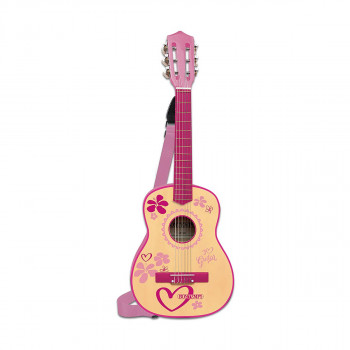 Дрвена гитара со ремен, iGirl, Wooden Guitar, 75 цм 