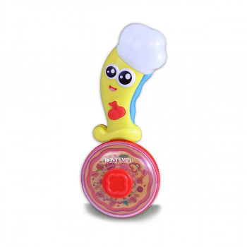 Сет од 2 музички играчки, Baby, Pizza Cutter/Tennis Racket 