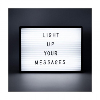 Табла со букви - LED, Light Up Letter Board A4 